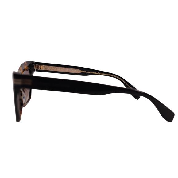 Marc Jacobs Rectangle Cat Eye Sunglasses - Havana / Brown Gradient - NWT - Picture 6 of 11